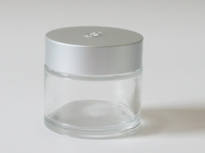 JG-F44650 65g empty glass cosmetic jar/container_ facial cream, serum,musk,moisturizer
