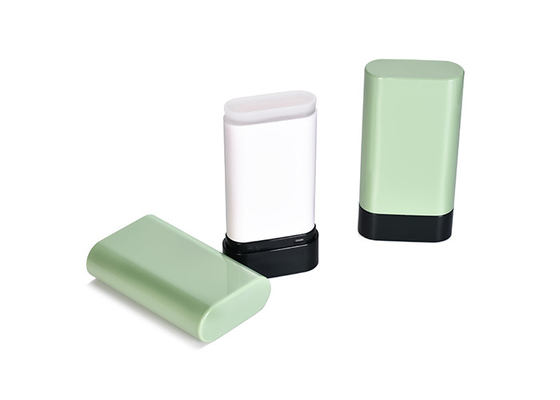 China 20g Twist-up PCR Plastic Deodorant Stick Container in Oval Shape supplier