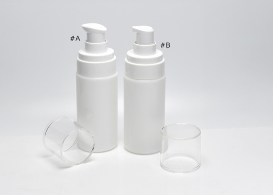 China Sustainable 1.7OZ 40ml Cylinderic Opal White Glass Serum Packaging, Opal White Glass Cosmeceutical Bottles For Skin Care supplier
