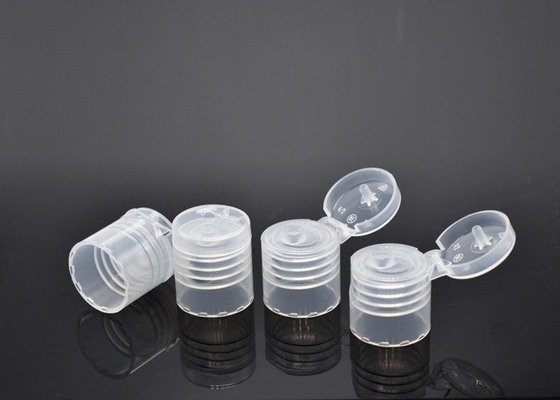 China Recyclable Mono PP 20/415 Flat Flip Top Bottle Caps, Threaded PP Caps Manufacturer, Dispensing Caps For Liquid Container supplier
