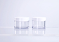 Customized Clear High Quality Thickwall Plastic Cosmetic Packaging Jar- Recyclable and Reusable for Beauty Care supplier