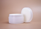 Classic cylinder round plastic cosmetics cream jar in 50ml 100ml 150ml 200ml 250ml for skincare face body cream PCR PP supplier