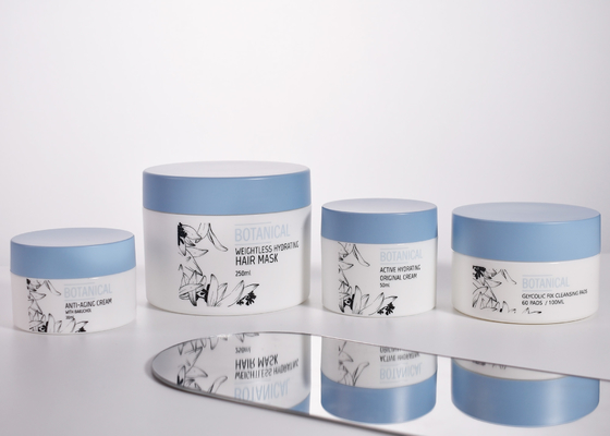 Luxury Refillable Cylinder Double Wall Plastic PP Cosmetic Jars,Skincare Packaging Wholesale Custom Manufacturer