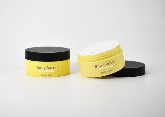 2 OZ.(60ml) Quality Straight Sided Thick Wall PP Cosmetic Jar, Wholesale Customized Plastic Jar Packaging Manufacturer
